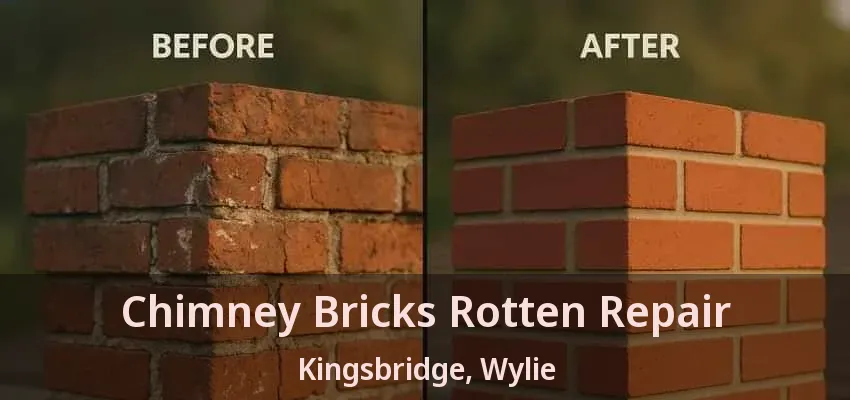 Chimney Bricks Rotten Repair Kingsbridge, Wylie - TX