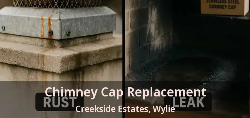 Chimney Cap Replacement Creekside Estates, Wylie - TX