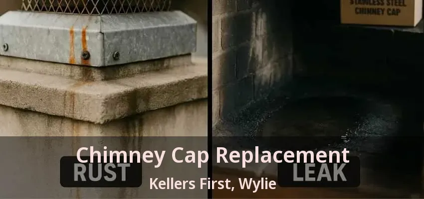 Chimney Cap Replacement Kellers First, Wylie - TX
