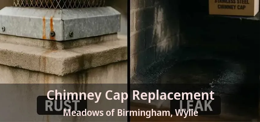 Chimney Cap Replacement Meadows of Birmingham, Wylie - TX