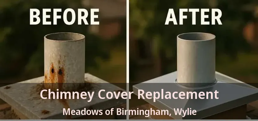Chimney Cover Replacement Meadows of Birmingham, Wylie - TX