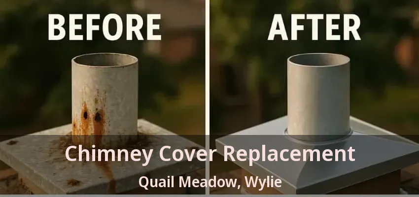 Chimney Cover Replacement Quail Meadow, Wylie - TX