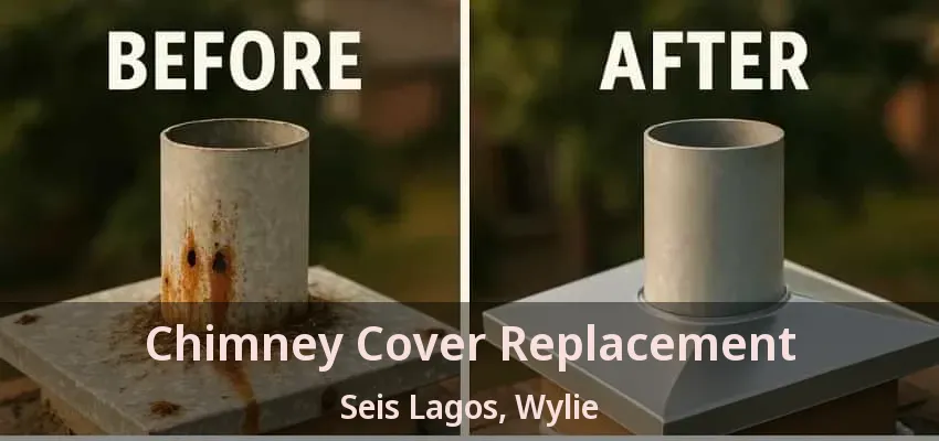 Chimney Cover Replacement Seis Lagos, Wylie - TX