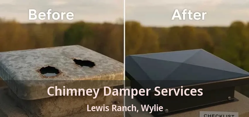 Chimney Damper Services Lewis Ranch, Wylie - TX