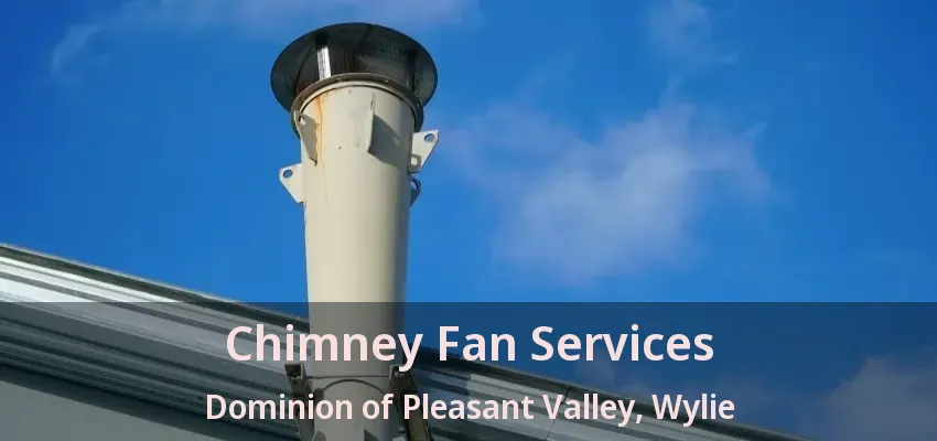 Chimney Fan Services Dominion of Pleasant Valley, Wylie - TX
