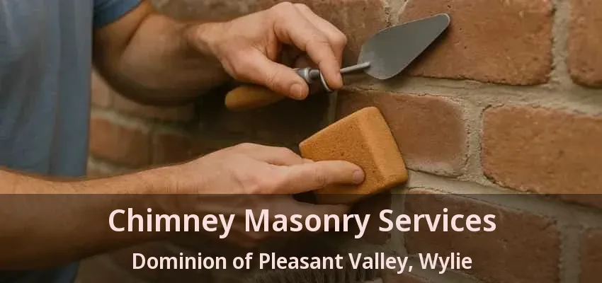 Chimney Masonry Services Dominion of Pleasant Valley, Wylie - TX