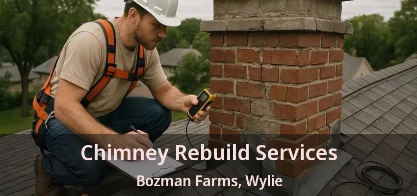 Chimney Rebuild Services Bozman Farms, Wylie - TX