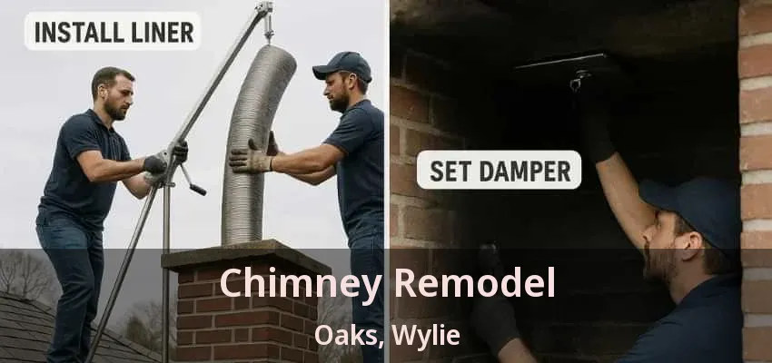 Chimney Remodel Oaks, Wylie - TX