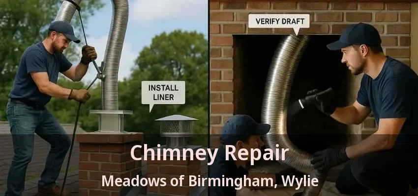 Chimney Repair Meadows of Birmingham, Wylie - TX