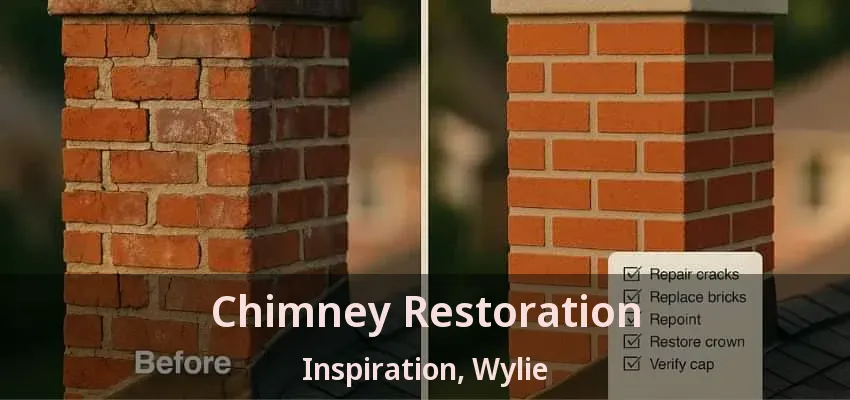 Chimney Restoration Inspiration, Wylie - TX