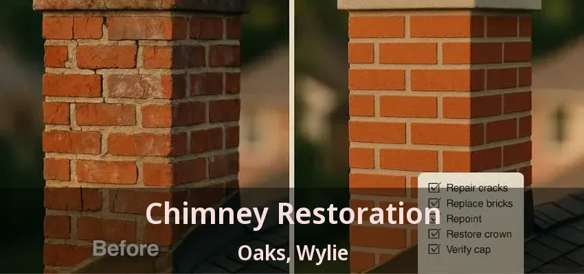Chimney Restoration Oaks, Wylie - TX