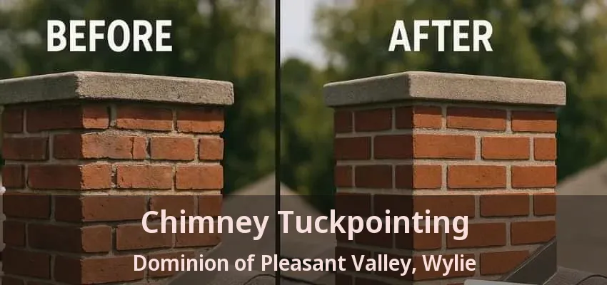 Chimney Tuckpointing Dominion of Pleasant Valley, Wylie - TX