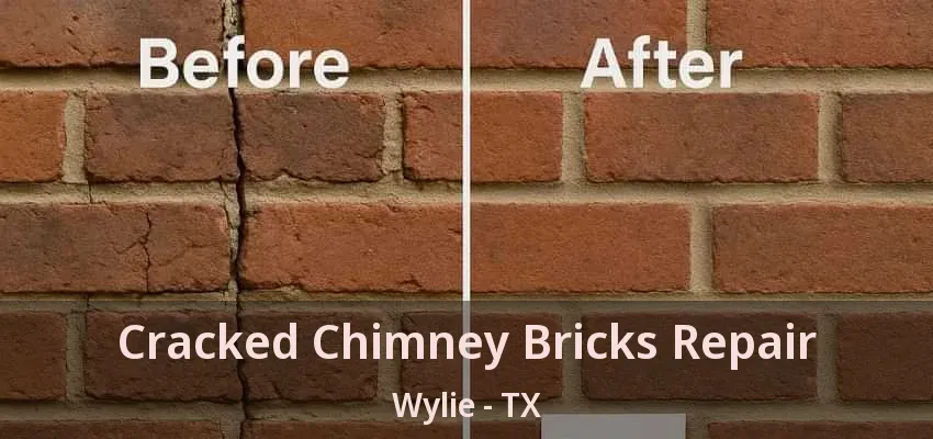 Cracked Chimney Bricks Repair Wylie - TX
