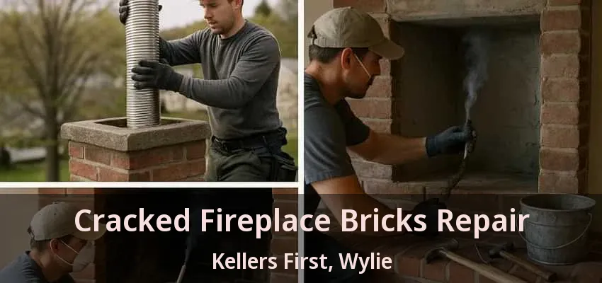 Cracked Fireplace Bricks Repair Kellers First, Wylie - TX