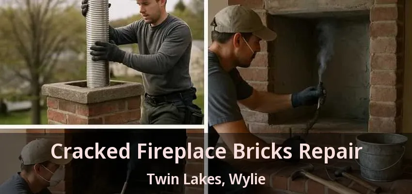 Cracked Fireplace Bricks Repair Twin Lakes, Wylie - TX