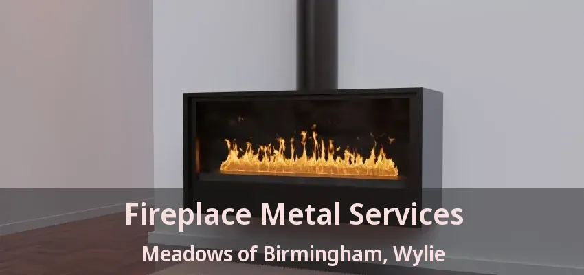 Fireplace Metal Services Meadows of Birmingham, Wylie - TX