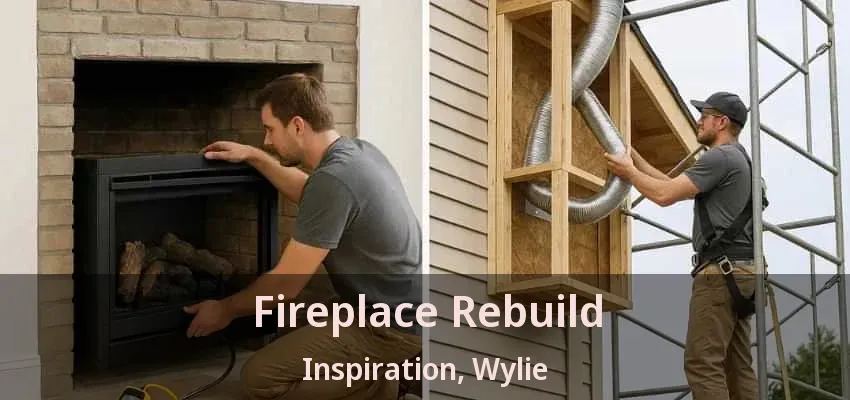 Fireplace Rebuild Inspiration, Wylie - TX