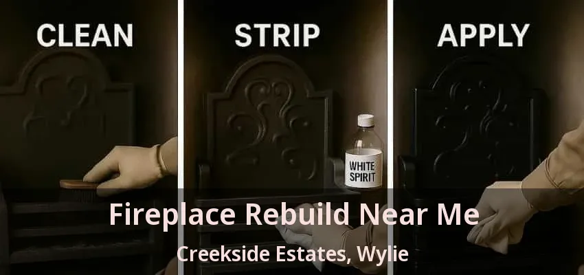 Fireplace Rebuild Near Me Creekside Estates, Wylie - TX