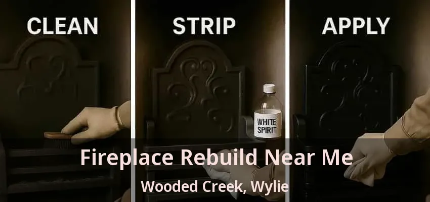 Fireplace Rebuild Near Me Wooded Creek, Wylie - TX