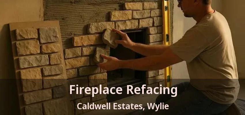 Fireplace Refacing Caldwell Estates, Wylie - TX