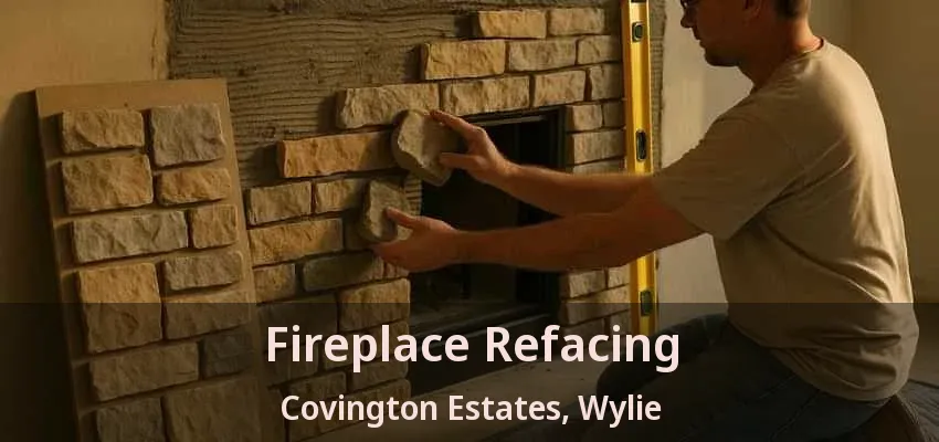 Fireplace Refacing Covington Estates, Wylie - TX