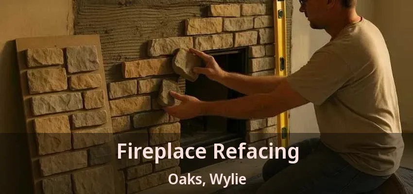 Fireplace Refacing Oaks, Wylie - TX