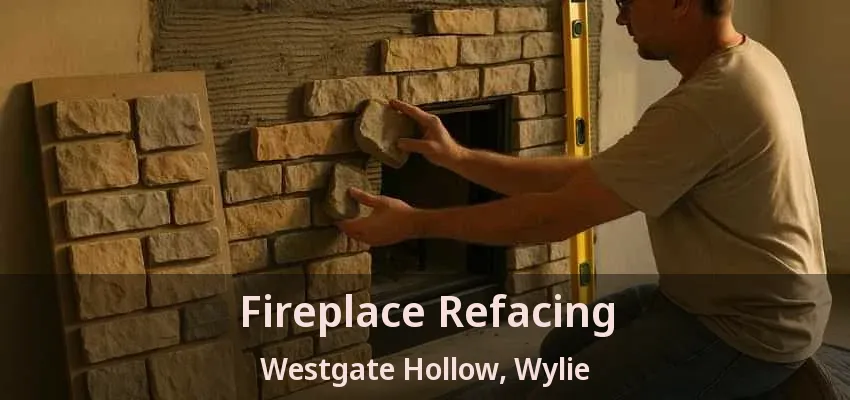 Fireplace Refacing Westgate Hollow, Wylie - TX
