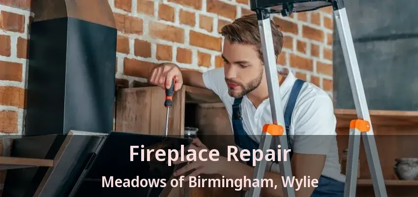 Fireplace Repair Meadows of Birmingham, Wylie - TX