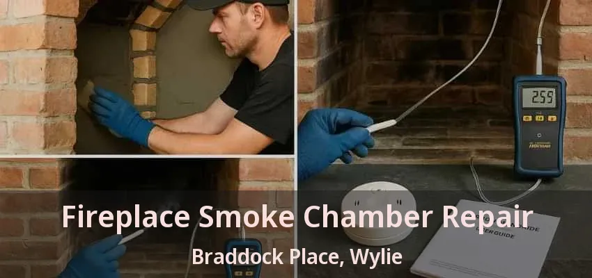 Fireplace Smoke Chamber Repair Braddock Place, Wylie - TX