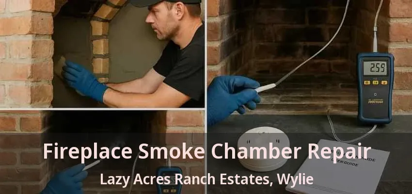 Fireplace Smoke Chamber Repair Lazy Acres Ranch Estates, Wylie - TX