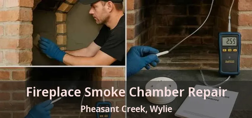 Fireplace Smoke Chamber Repair Pheasant Creek, Wylie - TX