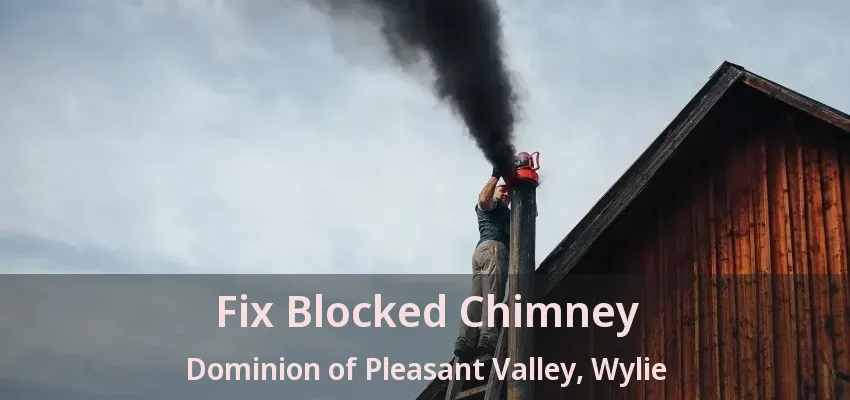 Fix Blocked Chimney Dominion of Pleasant Valley, Wylie - TX