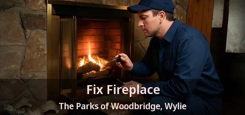 Fix Fireplace The Parks of Woodbridge, Wylie - TX