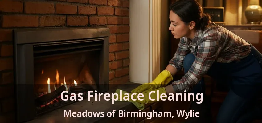 Gas Fireplace Cleaning Meadows of Birmingham, Wylie - TX