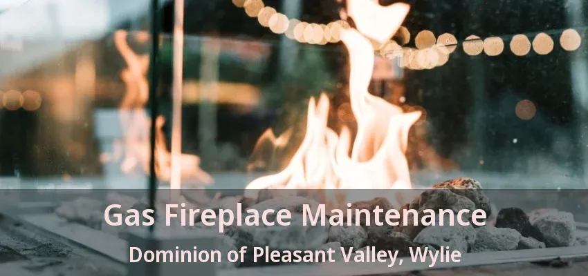 Gas Fireplace Maintenance Dominion of Pleasant Valley, Wylie - TX