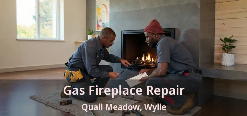 Gas Fireplace Repair Quail Meadow, Wylie - TX