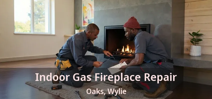 Indoor Gas Fireplace Repair Oaks, Wylie - TX