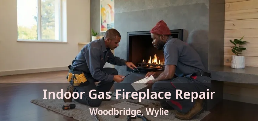 Indoor Gas Fireplace Repair Woodbridge, Wylie - TX