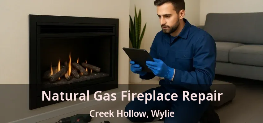 Natural Gas Fireplace Repair Creek Hollow, Wylie - TX
