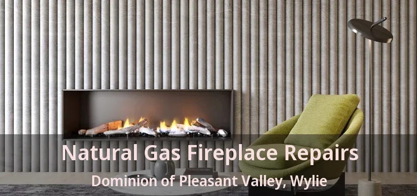 Natural Gas Fireplace Repairs Dominion of Pleasant Valley, Wylie - TX