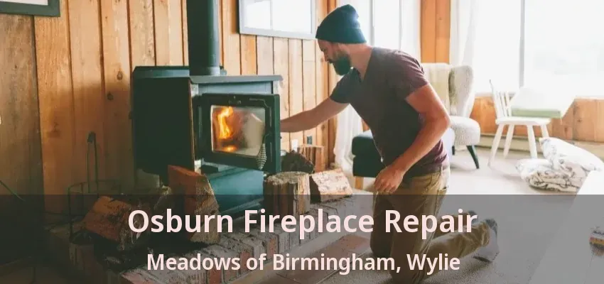 Osburn Fireplace Repair Meadows of Birmingham, Wylie - TX