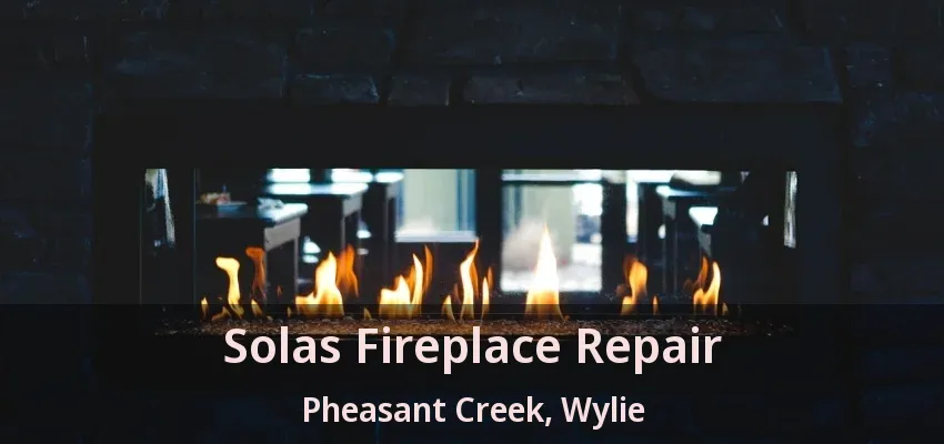 Solas Fireplace Repair Pheasant Creek, Wylie - TX