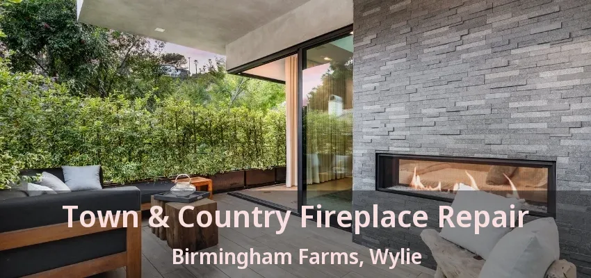 Town & Country Fireplace Repair Birmingham Farms, Wylie - TX