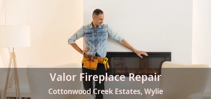 Valor Fireplace Repair Cottonwood Creek Estates, Wylie - TX