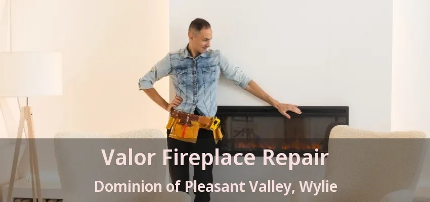 Valor Fireplace Repair Dominion of Pleasant Valley, Wylie - TX