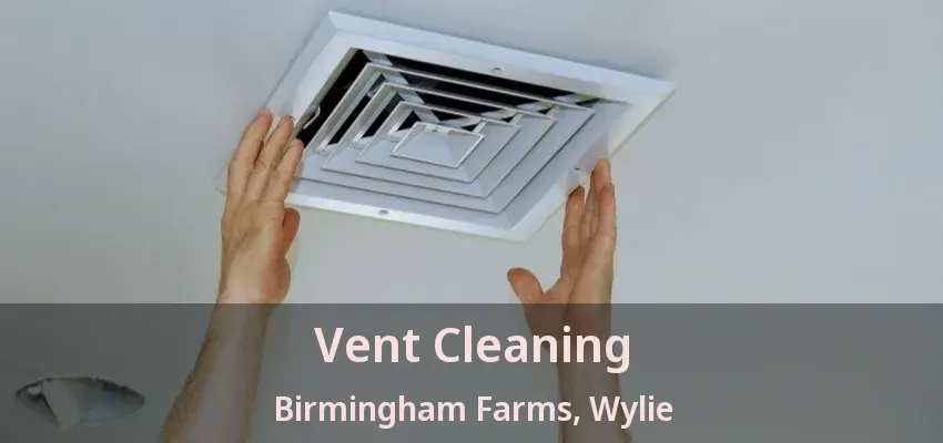 Vent Cleaning Birmingham Farms, Wylie - TX