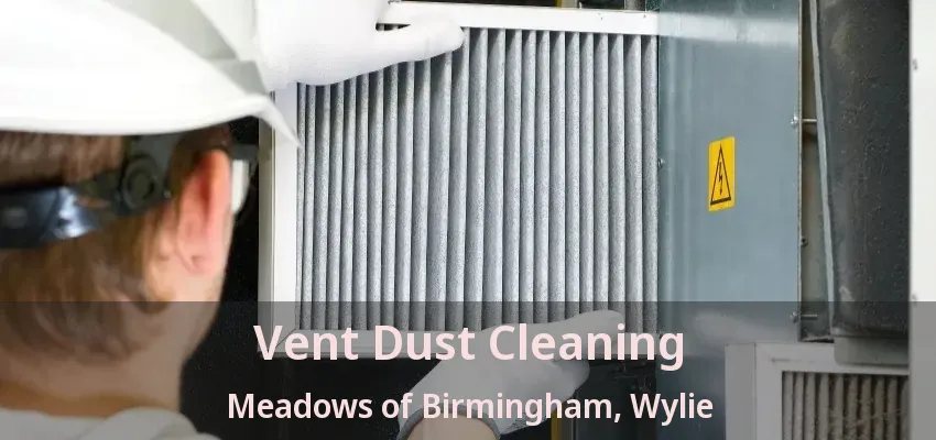 Vent Dust Cleaning Meadows of Birmingham, Wylie - TX