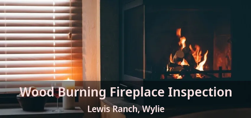 Wood Burning Fireplace Inspection Lewis Ranch, Wylie - TX