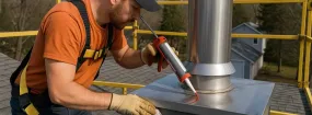 Prefab Chimney Installation Dominion of Pleasant Valley, Wylie